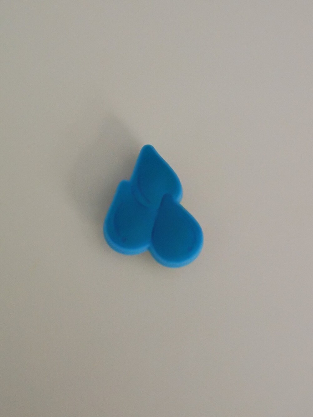 10 for $10 Jibbitz Croc Charm - Travel Outdoors Three Blue Rain Drops